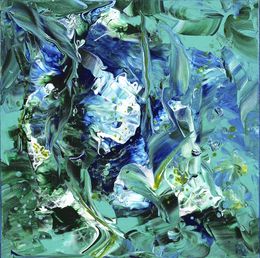 Painting, Eclats d'écume 124, Joëlle Kem Lika