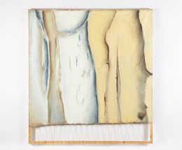 Painting, Impression et gris et jaune, Catherine Drouin Goutal