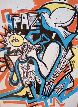 Gemälde, Peace - DV46, David Vaamonde