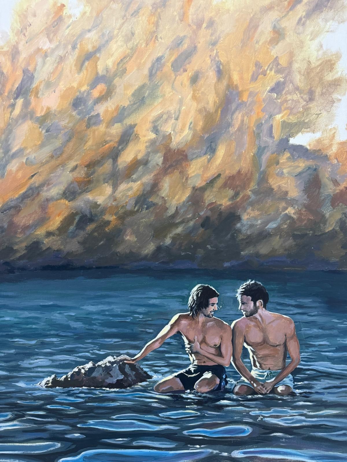 Matthieu Delfini, Le feu et l'eau Matthieu Delfini, Le feu et l'eau