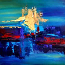 Peinture, Citée rêvée, Catherine Pugeat