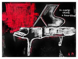 Édition, In every chord, a heartbeat (Giclée Print), Kristina Mallen