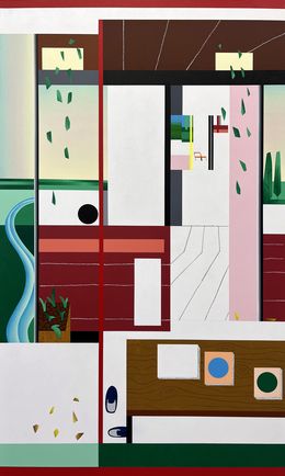Pintura, Bureau Vu Exterieur, Robin Obitz