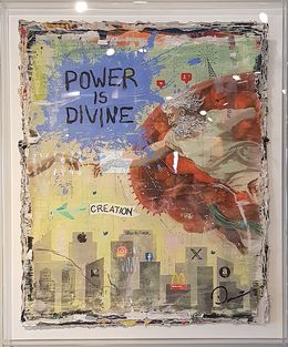 Peinture, Power is Divine, Edu Danesi