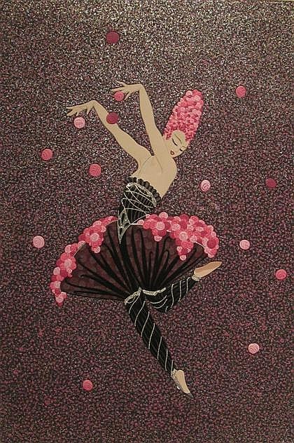 Erte Tirtoff, Rose Dancer Erte Tirtoff, Rose Dancer