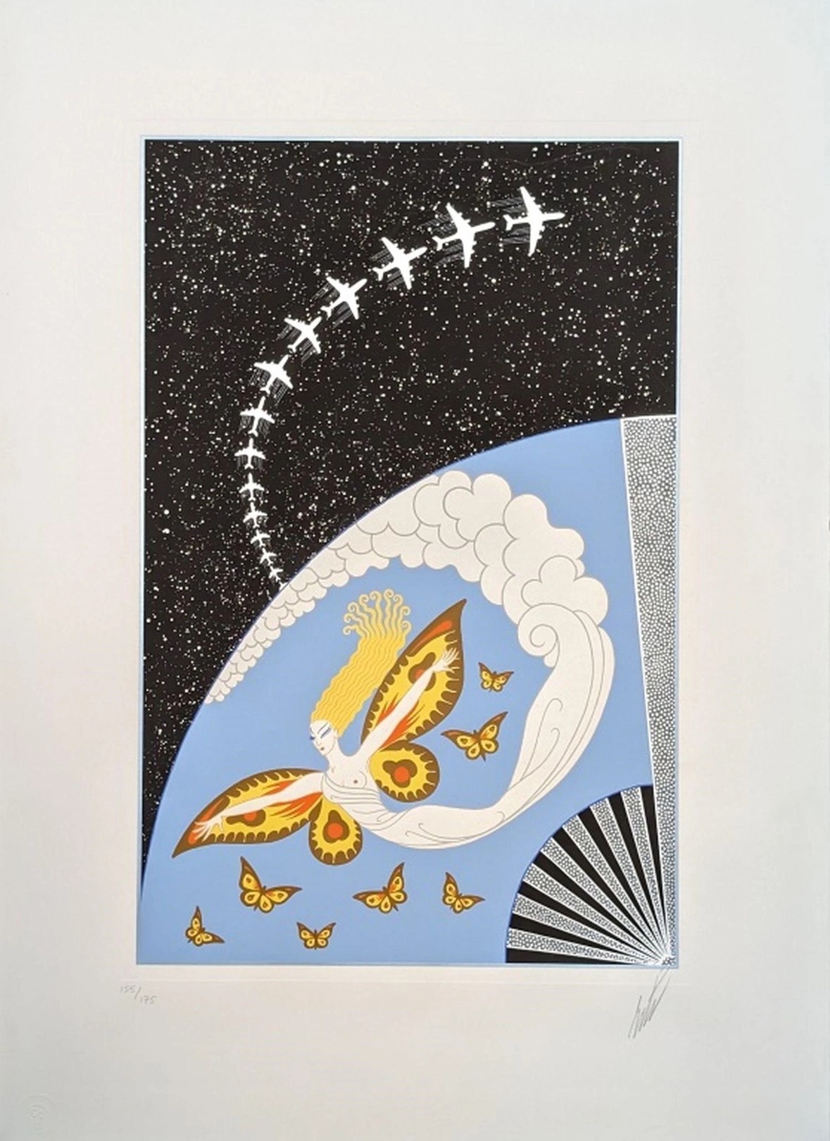 Erte Tirtoff, AIr (de la suit? Quatre Elements) Erte Tirtoff, AIr (de la suit? Quatre Elements)