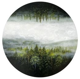 Painting, Where she rests, Nathalie Thengius