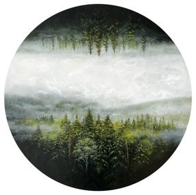 Painting, Where she rests, Nathalie Thengius