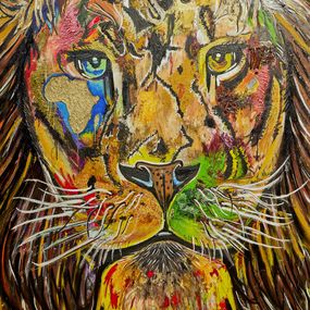 Painting, Lion King, Art By Son