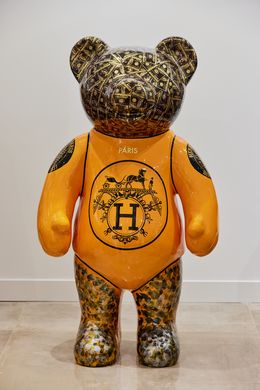 Sculpture, Fashion Bear XXL, Ghost Art