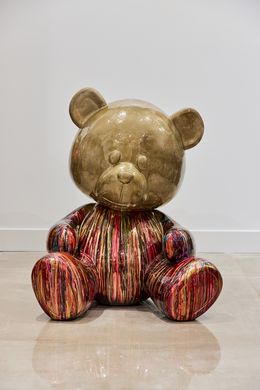 Sculpture, Abstract Ted Bear XL, Ghost Art