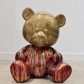 Sculpture, Abstract Ted Bear XL, Ghost Art
