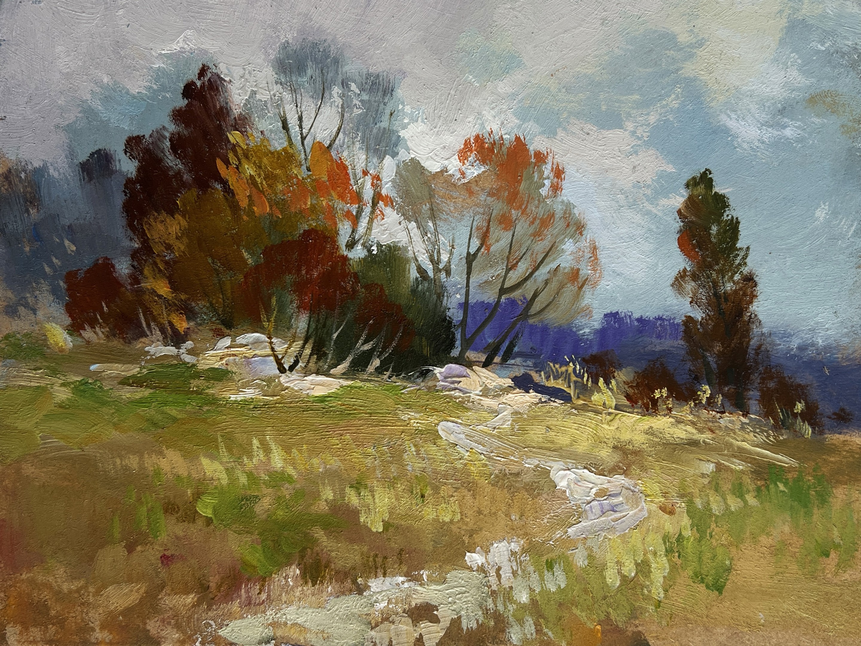 Suprunchuk Yuriy, Twilight of the autumn forest Suprunchuk Yuriy, Twilight of the autumn forest