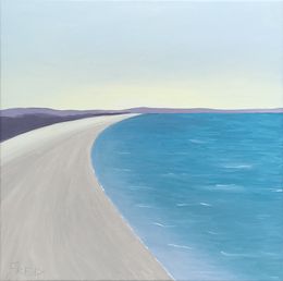 Gemälde, Crépuscule au Cap Coz, Frédéric Cadiou