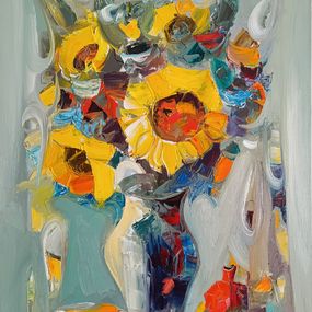Painting, Rhythm of Sunflowers, Hayk Miqayelyan