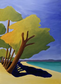 Painting, Plage du Cap Coz, Frédéric Cadiou