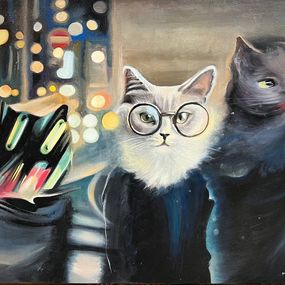 Gemälde, Frivolous seriousness, Tatjana Rusakova