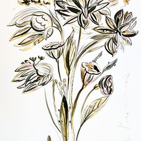Fine Art Drawings, Floral Swing, Kirill Postovit
