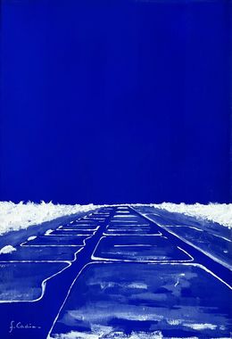 Gemälde, Ile de Ré - Les marais salants, Frédéric Cadiou
