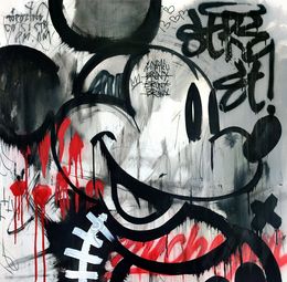 Peinture, Michey Mouse Bronx, Eghna
