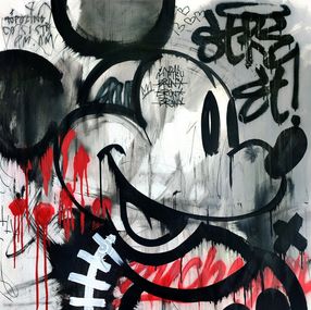 Gemälde, Michey Mouse Bronx, Eghna