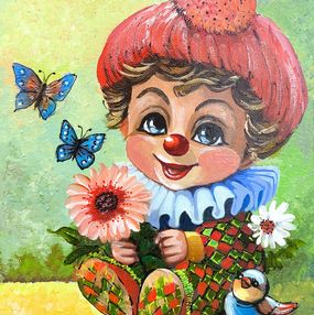 Peinture, The Little Clown, Karine Harutyunyan