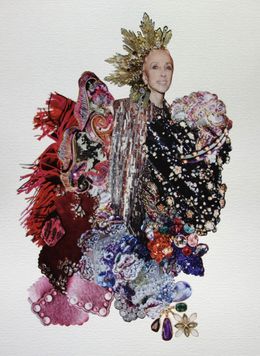Peinture, Franca sozzani, Claudia Cruzat