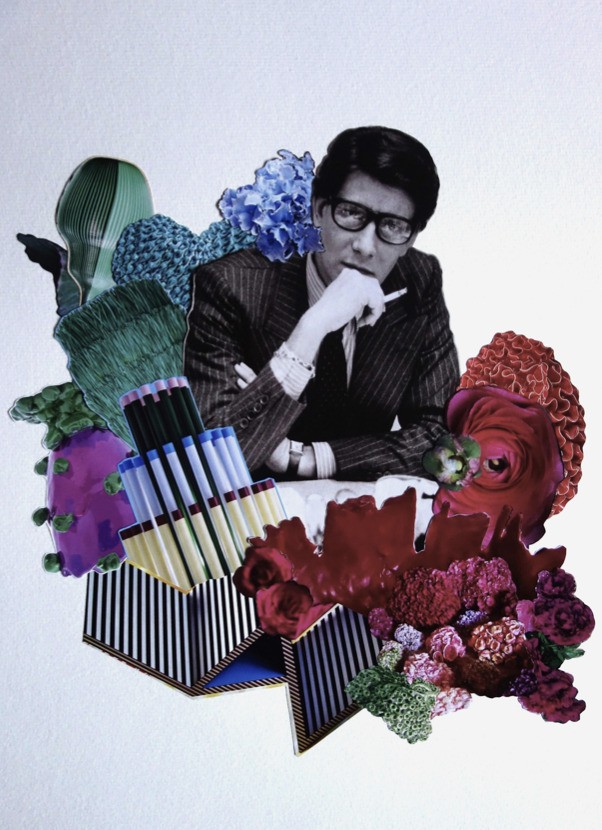 Claudia Cruzat, Yves Saint Laurent Claudia Cruzat, Yves Saint Laurent