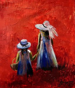 Peinture, Crimson Beauty, Vahe Bagumyan