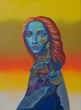 Painting, Dabadee Madonna, Natasha Lelenco