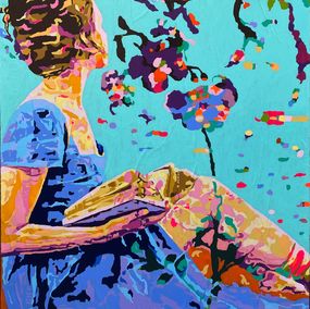 Peinture, Autant en emporte le vent, Frédérique Tristant