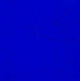 Peinture, Monochrome bleu, Sandrine Hartmann