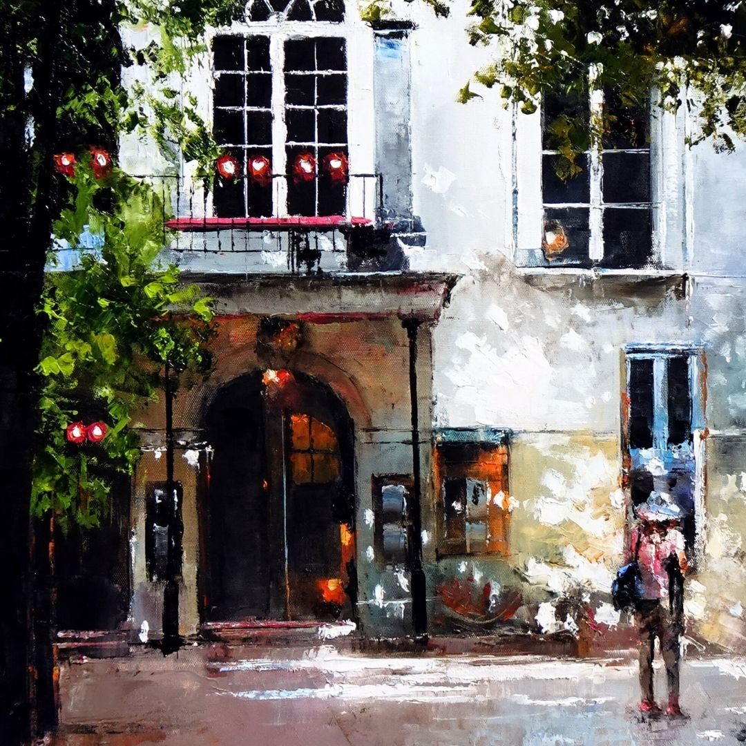 Jean-Yves Fremaux, Montmartre, du côté du théâtre de l'Atelier Jean-Yves Fremaux, Montmartre, du côté du théâtre de l'Atelier