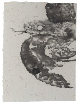 Zeichnungen, Le chêne à trois troncs n°21, Florian Song Nguyen
