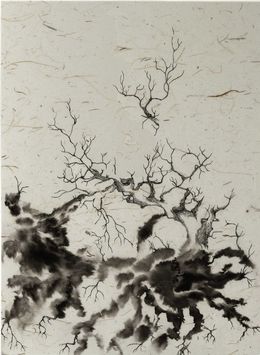 Zeichnungen, Le chêne à trois troncs n°24, Florian Song Nguyen