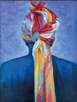 Peinture, The Indian man, Kevin Yrin