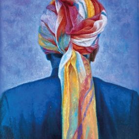 Gemälde, The Indian man, Kevin Yrin