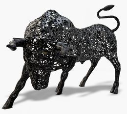 Skulpturen, Charging Bull, Hassan Laamirat