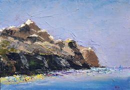 Gemälde, Sea and Mountains 2, Rakhmet Redzhepov (Ramzi)