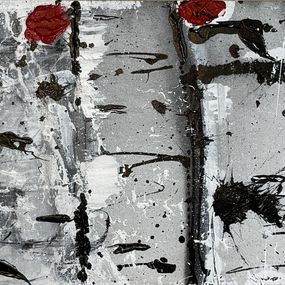 Painting, Red Birch, Cory Ciona