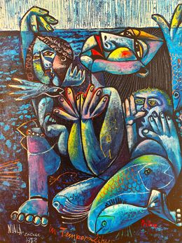 Painting, Prière, Niala
