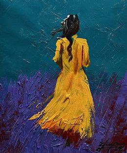 Peinture, In Lavender Fields, Vahe Bagumyan