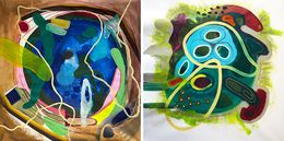 Peinture, Acople II and Aguas Claras, Diptych, Alec Franco