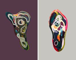 Peinture, Cápsula #3 and #2, Diptych, Alec Franco