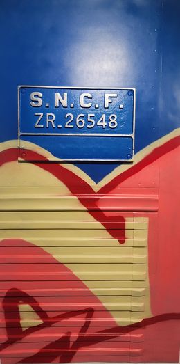 Painting, Les Bleus de St Laz Sezam Z64548, Sezam