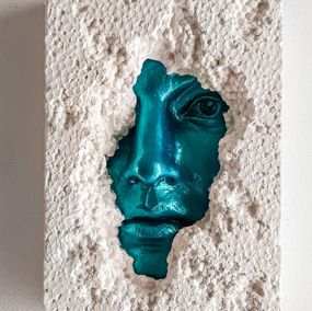 Sculpture, Packaging - Metal Green, Salvo Alibrio