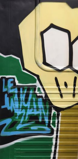 Gemälde, Les Bleus de St Laz Junky Le junkyin, Junky