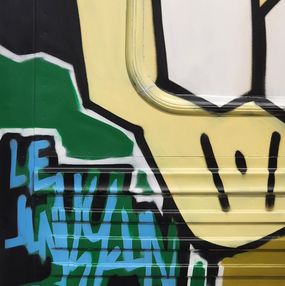 Peinture, Les Bleus de St Laz Junky Le junkyin, Junky