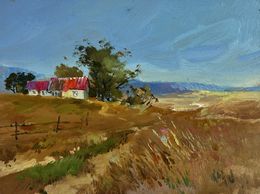 Gemälde, Comfort on the edge of the field, Suprunchuk Yuriy