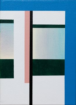 Painting, Tétraptyque #4, Robin Obitz